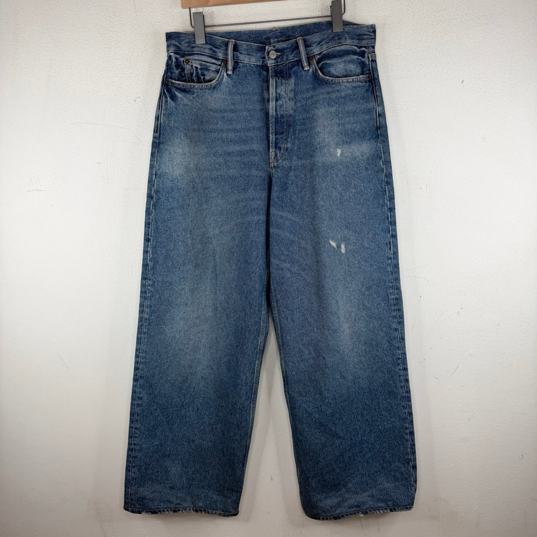 Acne Studios 1981M Vintage Blue Wash Jeans