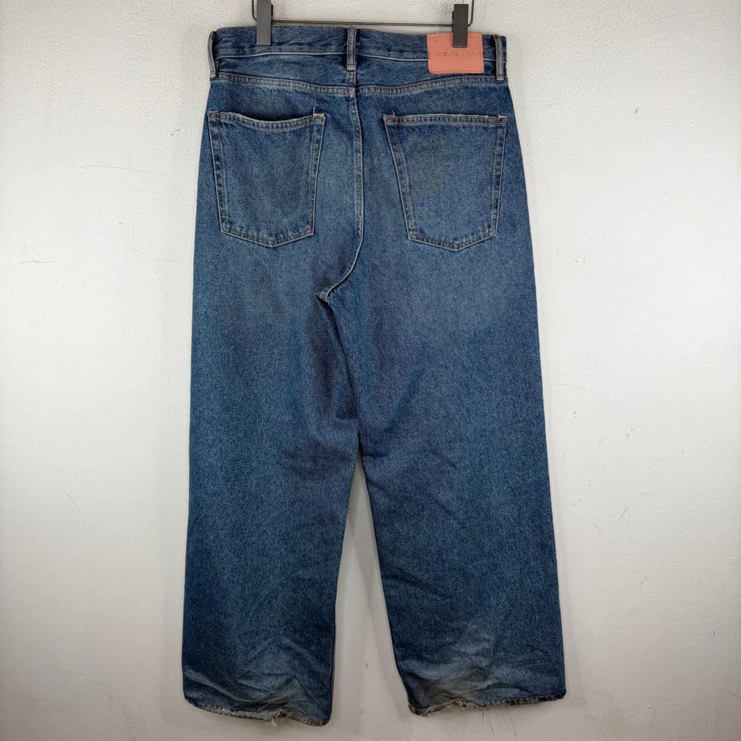 Acne Studios 1981M Vintage Blue Wash Jeans