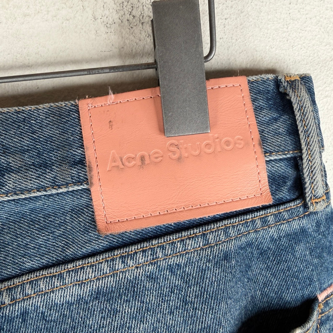 Acne Studios 1981M Vintage Blue Wash Jeans