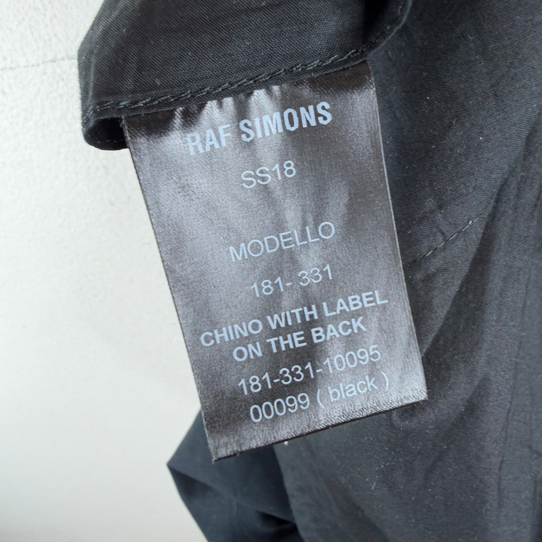Raf Simons Joy Division Substance Pleated Chino Pants