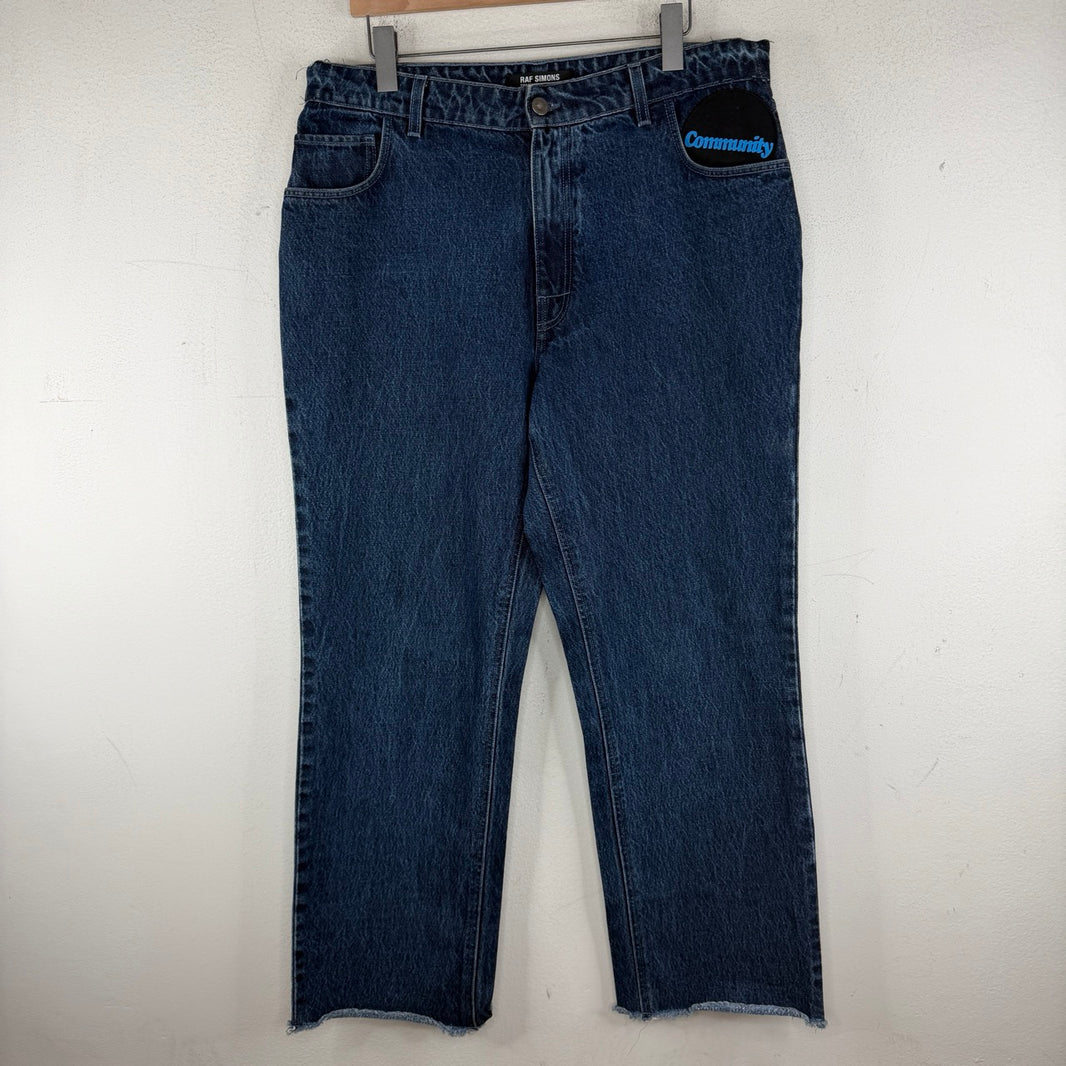 Raf Simons Community Patch Jeans