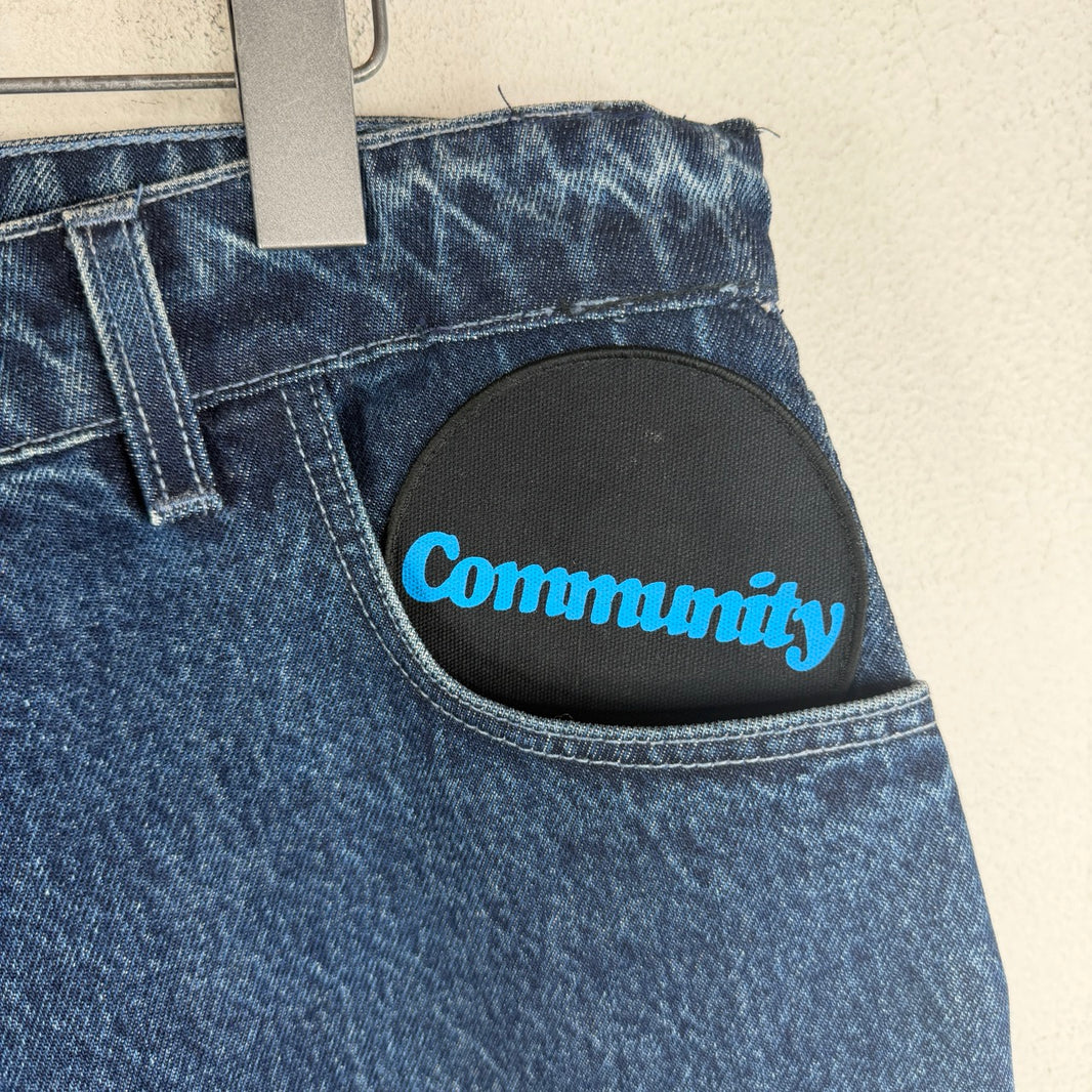 Raf Simons Community Patch Jeans