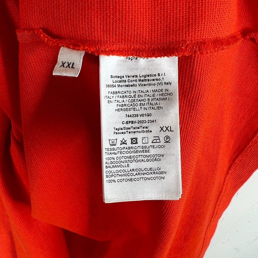 Bottega Veneta Orange Polo Shirt
