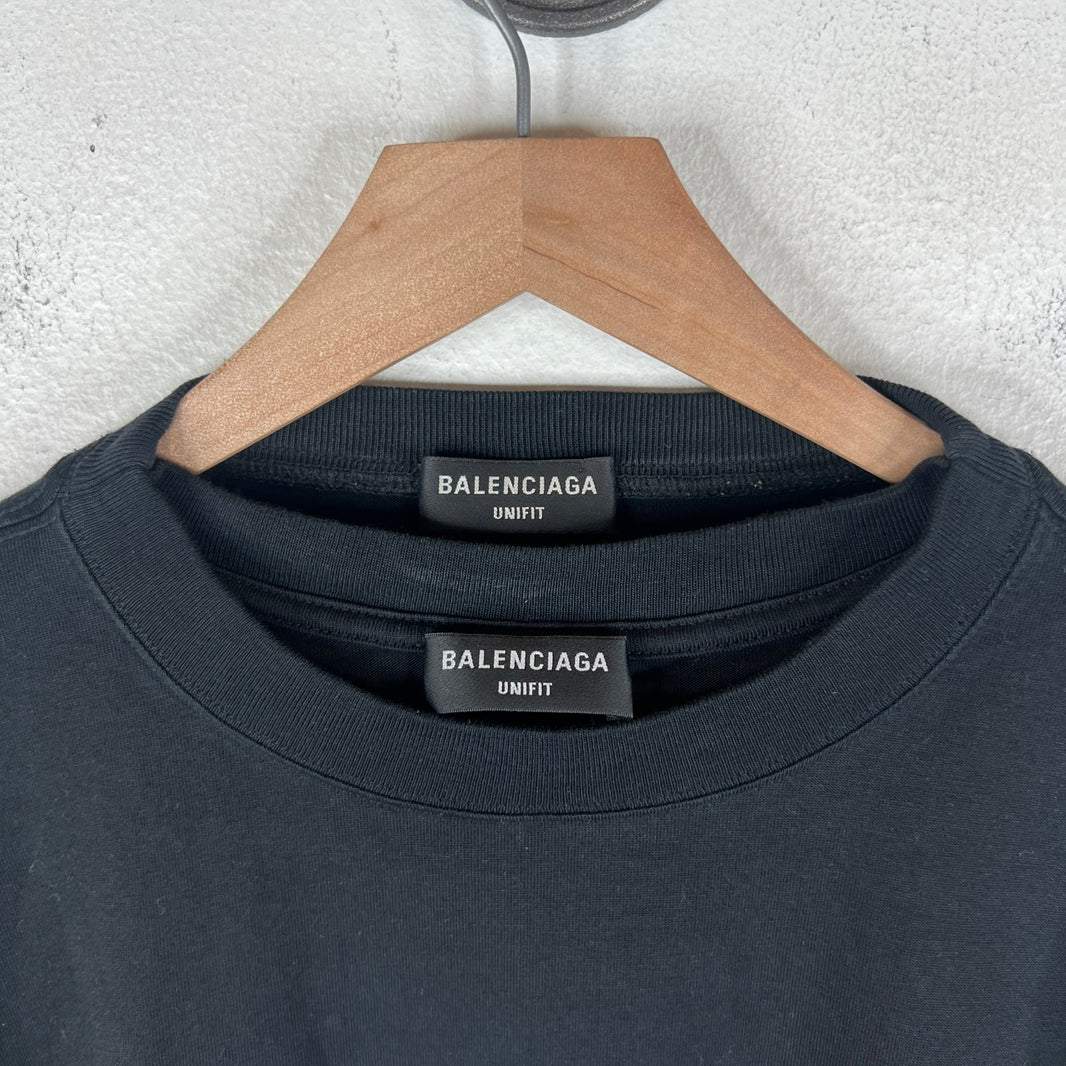 Balenciaga Sample Double Neck L/S Shirt