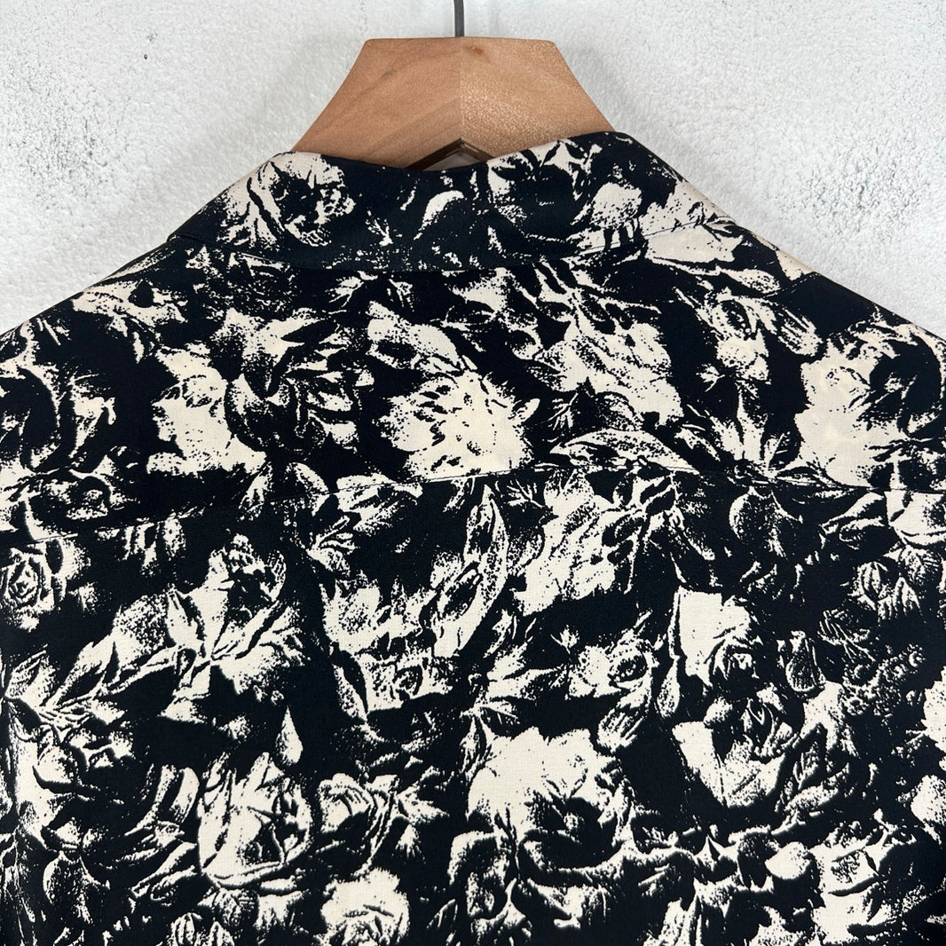 Saint Laurent AOP Button Up LS Shirt