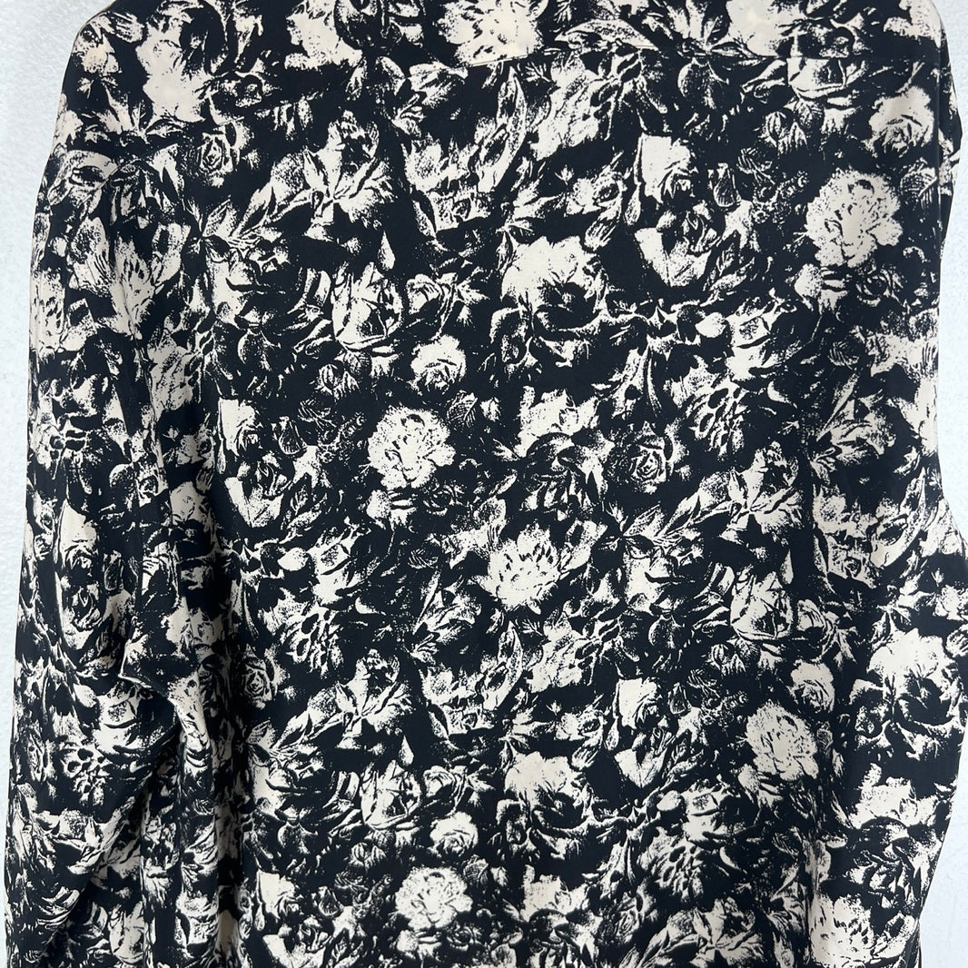 Saint Laurent AOP Button Up LS Shirt