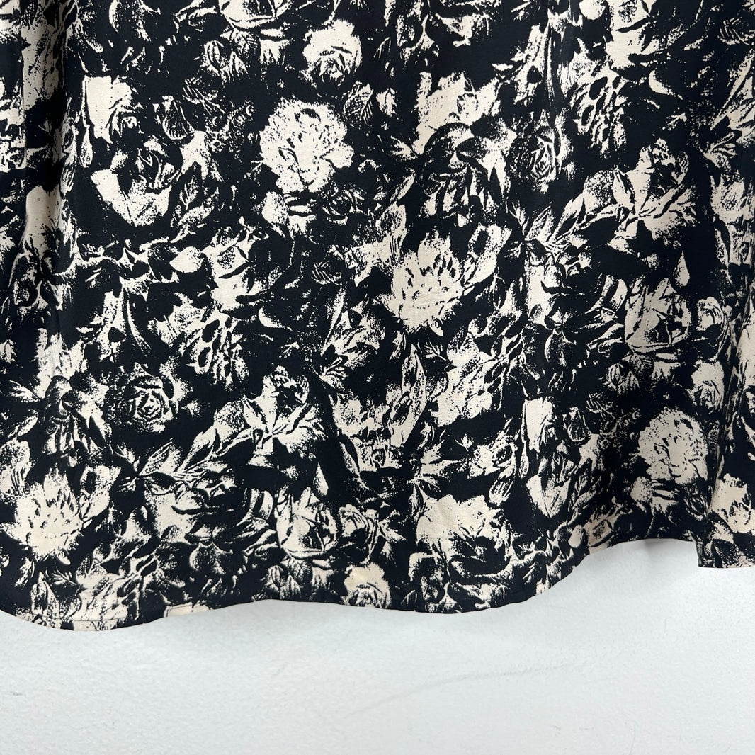 Saint Laurent AOP Button Up LS Shirt