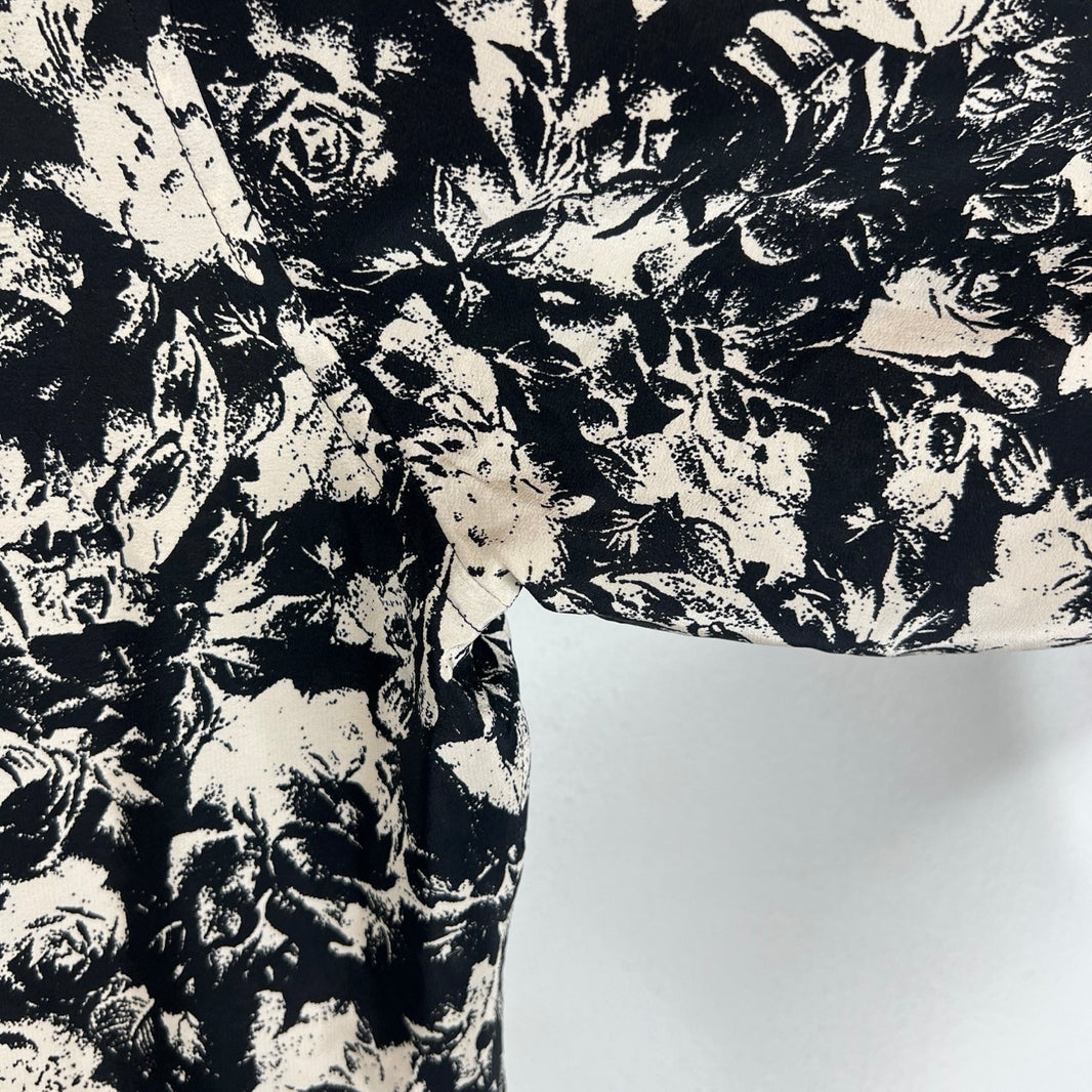 Saint Laurent AOP Button Up LS Shirt