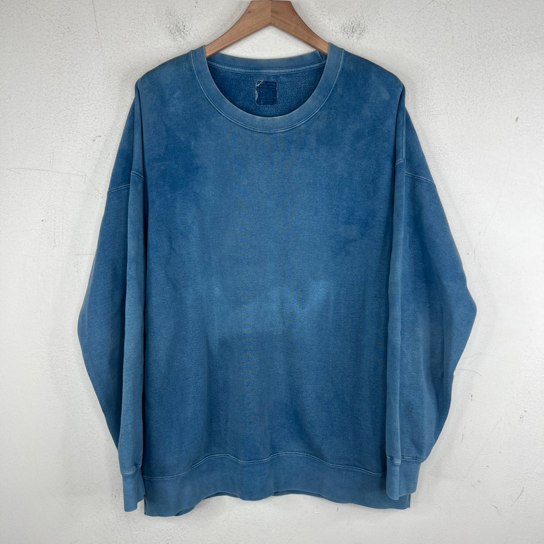 Visvim Blue Washed Crewneck