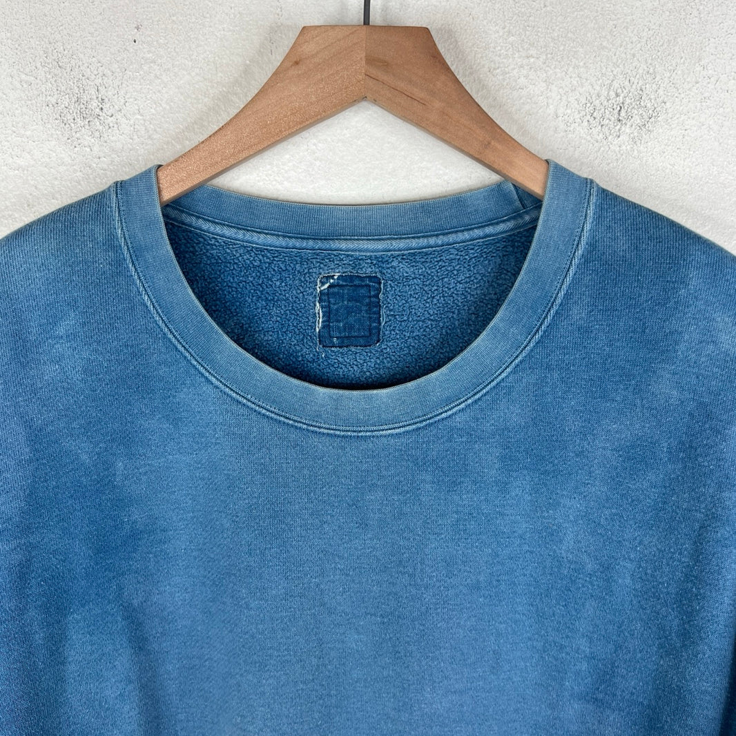 Visvim Blue Washed Crewneck