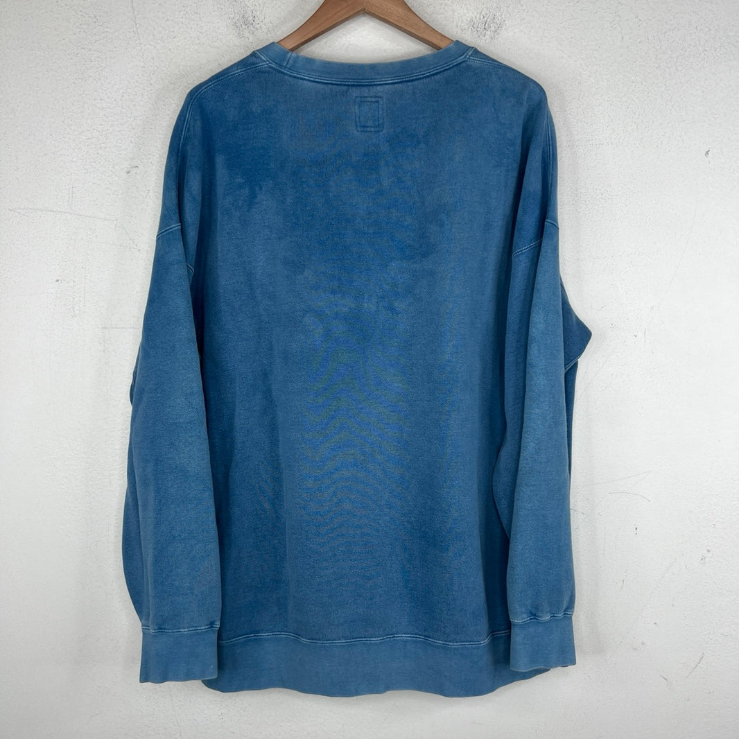 Visvim Blue Washed Crewneck