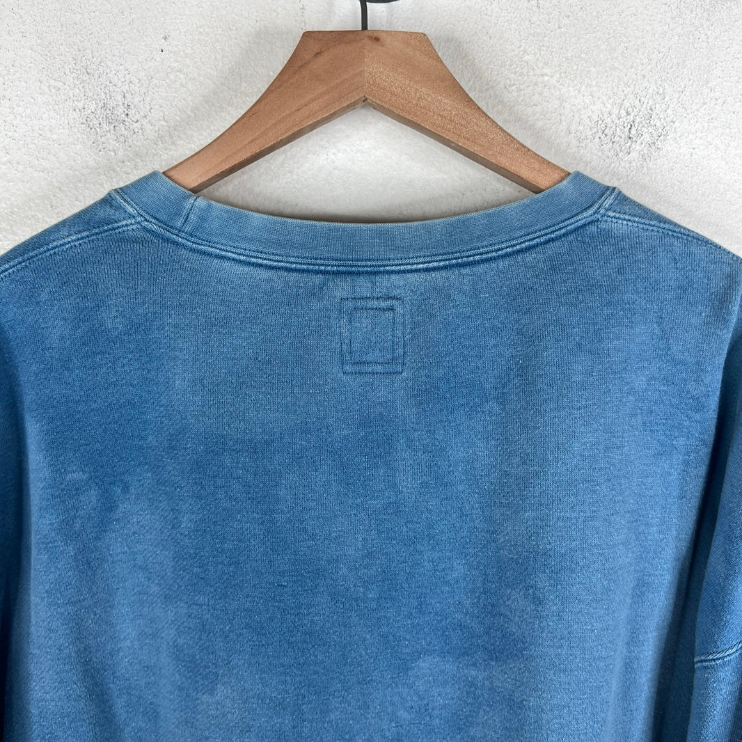 Visvim Blue Washed Crewneck