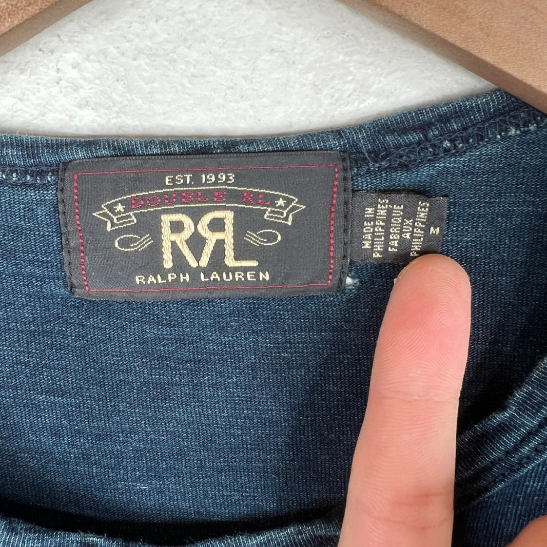 RRL Blue Pocket T-Shirt