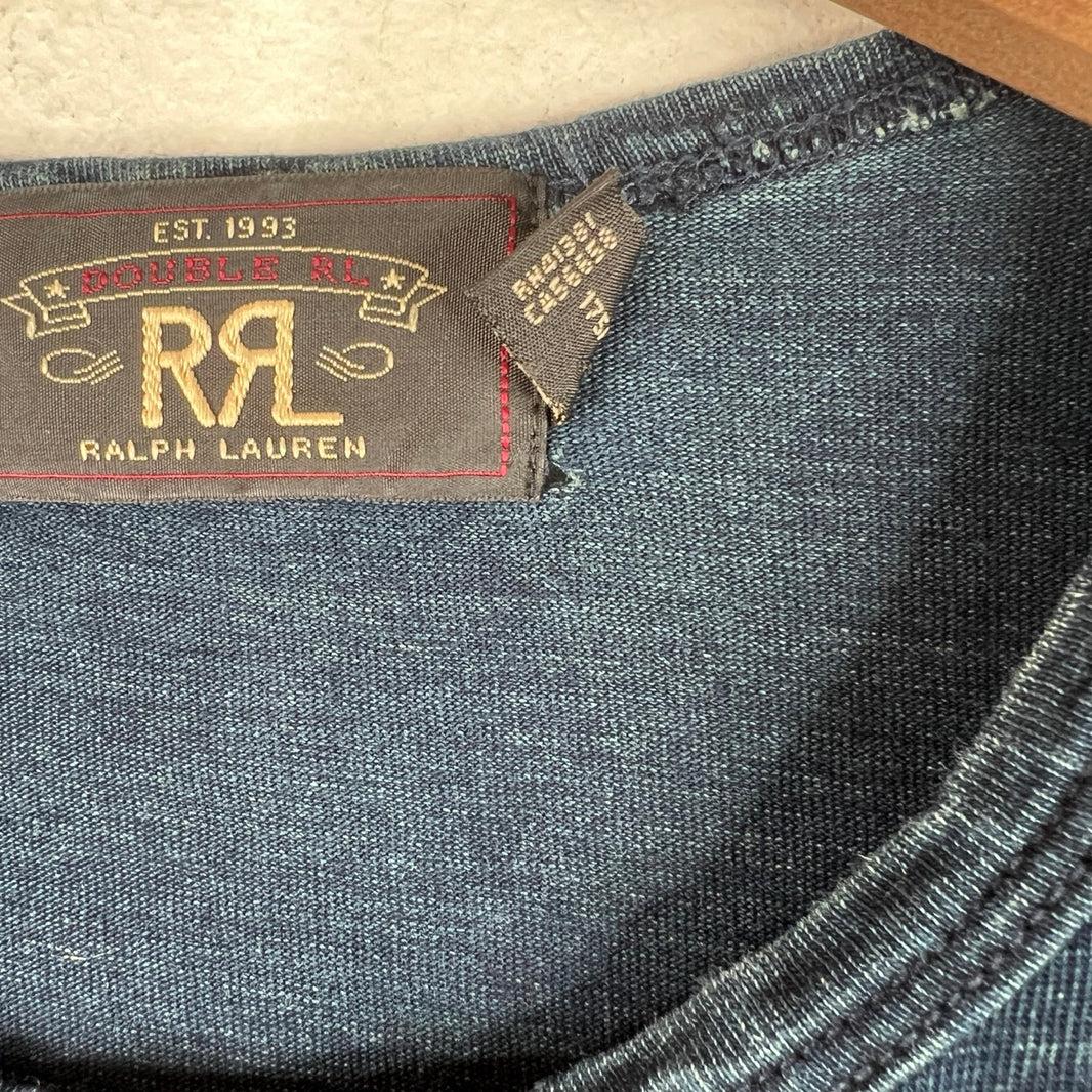 RRL Blue Pocket T-Shirt