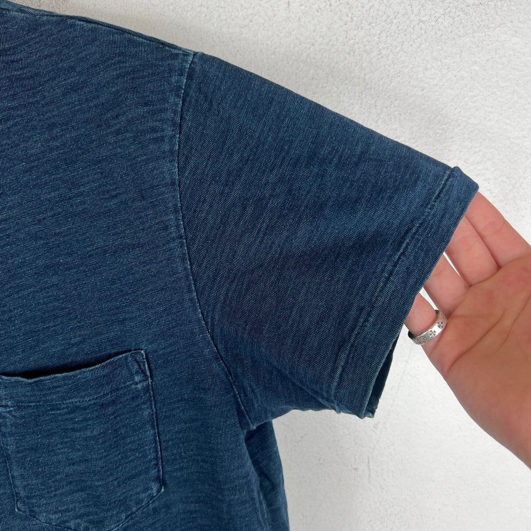 RRL Blue Pocket T-Shirt