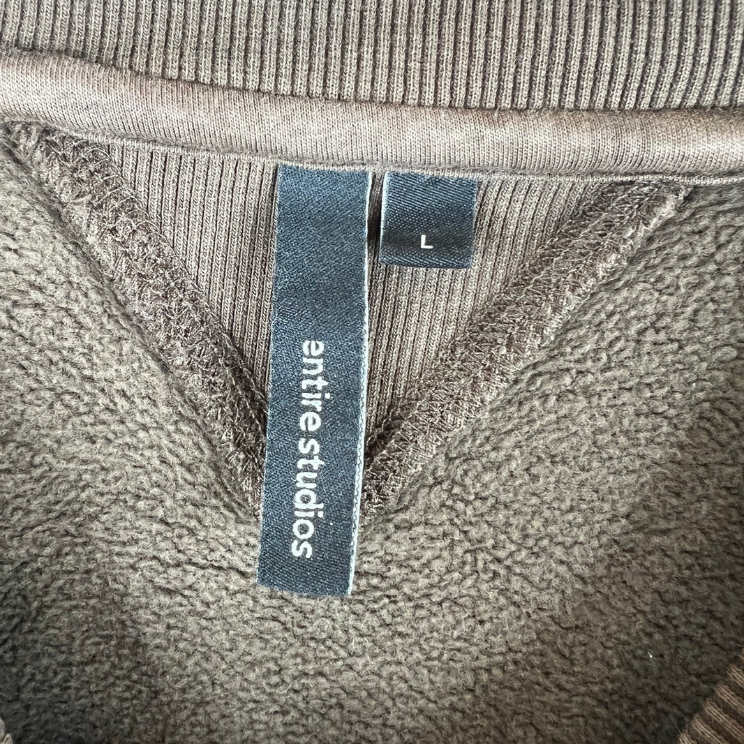 Entire Studios Brown Crewneck