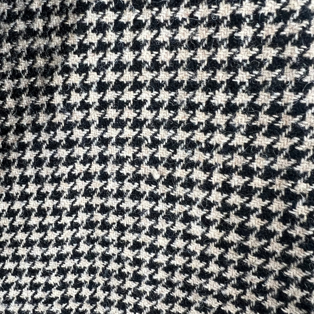 Celine Houndstooth Wool Coat