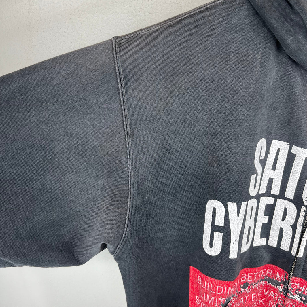 Satoshi Nakamoto Cybernetics Zip-Up Hoodie
