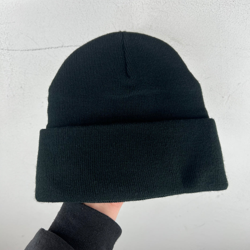 Chrome Hearts Black Logo Beanie