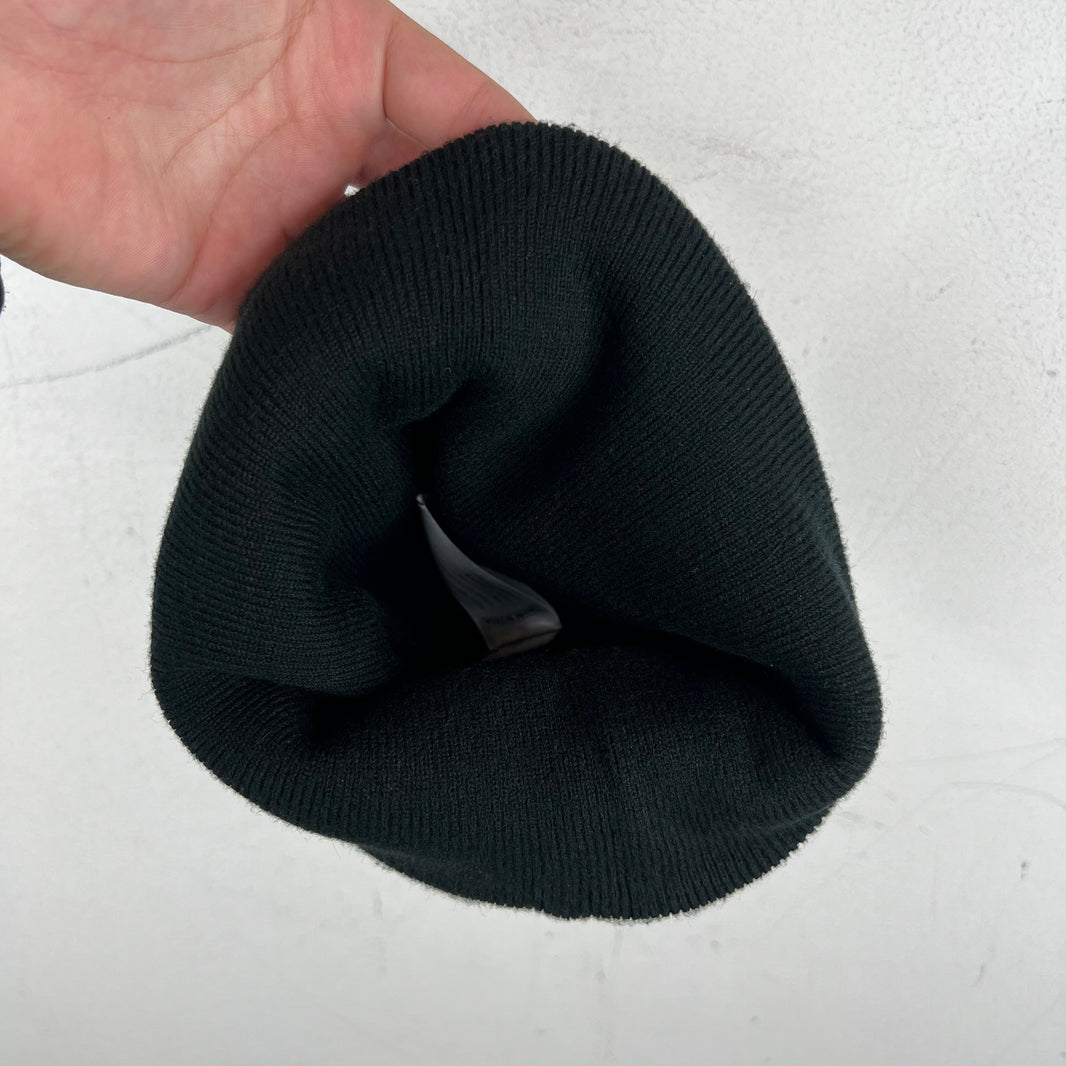 Chrome Hearts Black Logo Beanie