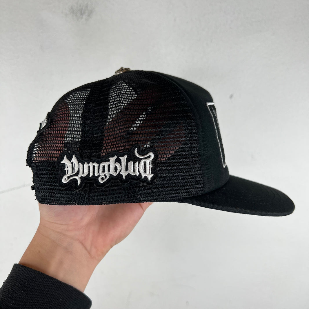 Chrome Hearts FOTI Aerosmith Yung Blud Trucker Hat