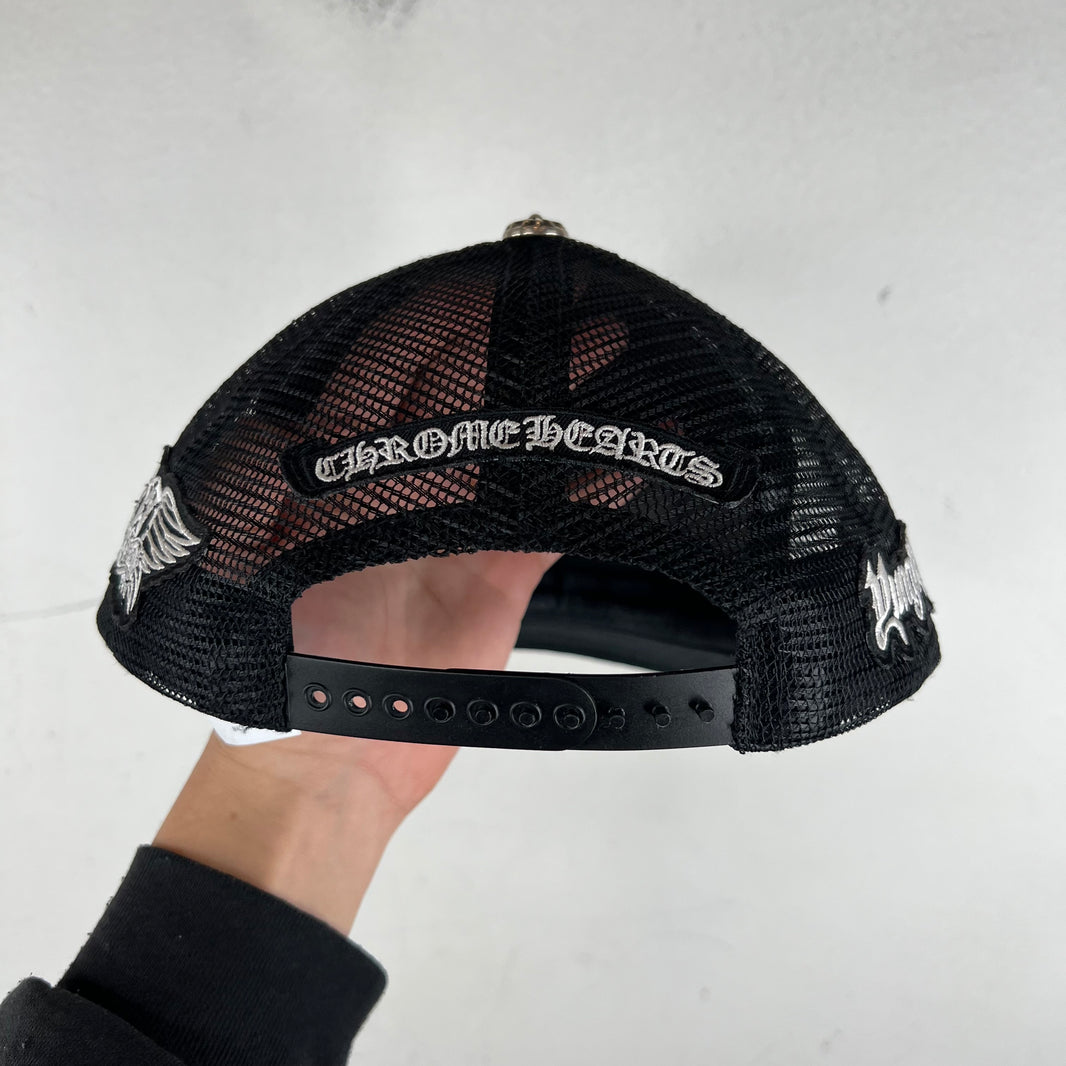 Chrome Hearts FOTI Aerosmith Yung Blud Trucker Hat