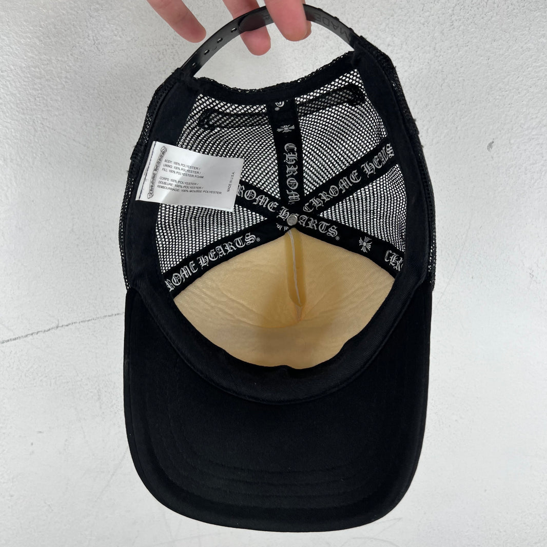 Chrome Hearts King Taco Black Trucker Hat
