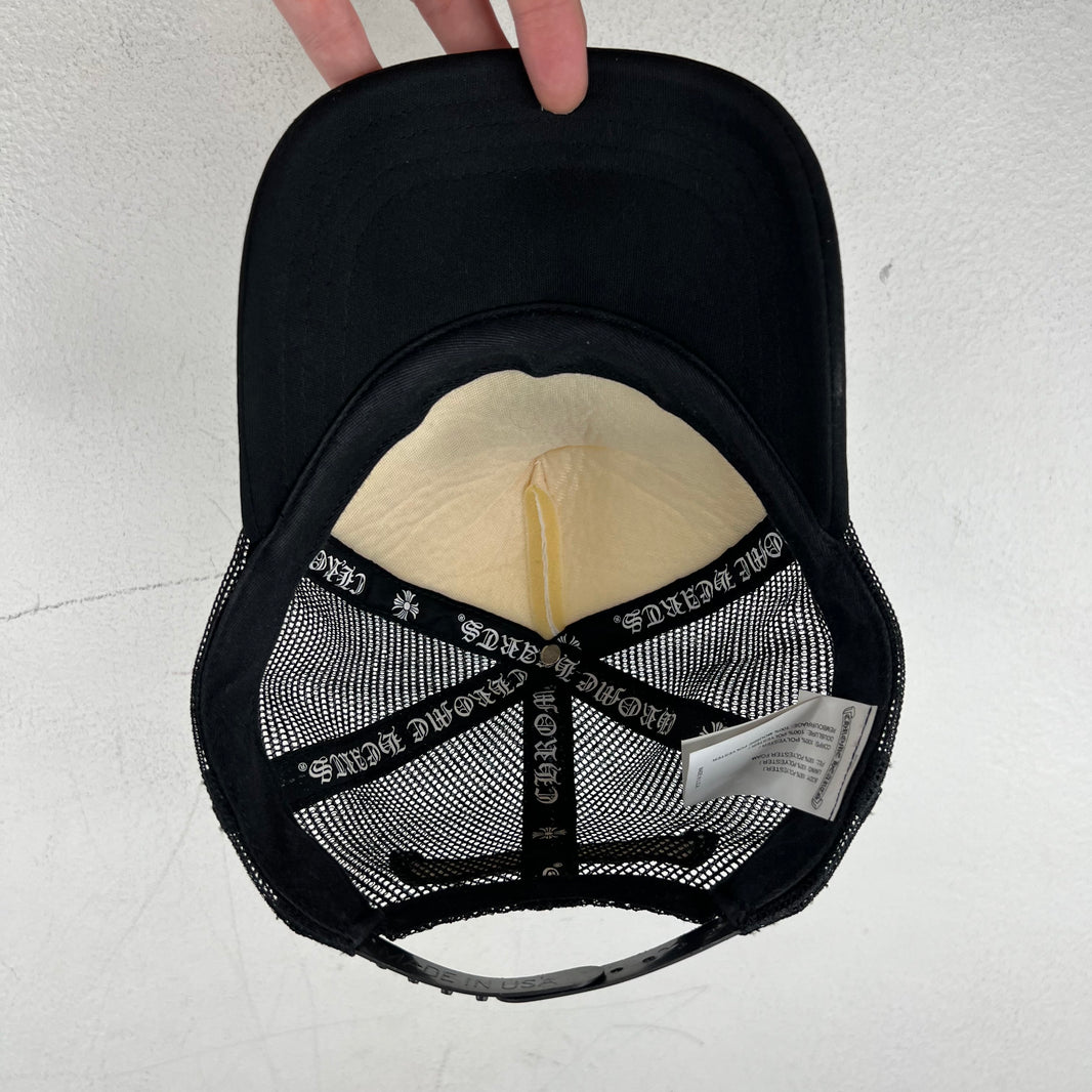 Chrome Hearts King Taco Black Trucker Hat