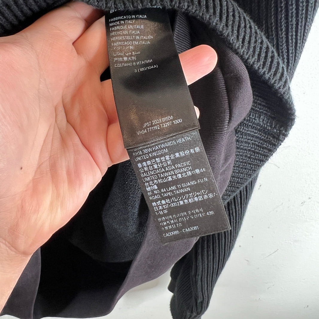 Balenciaga Unity Double Layer Zip Hoodie