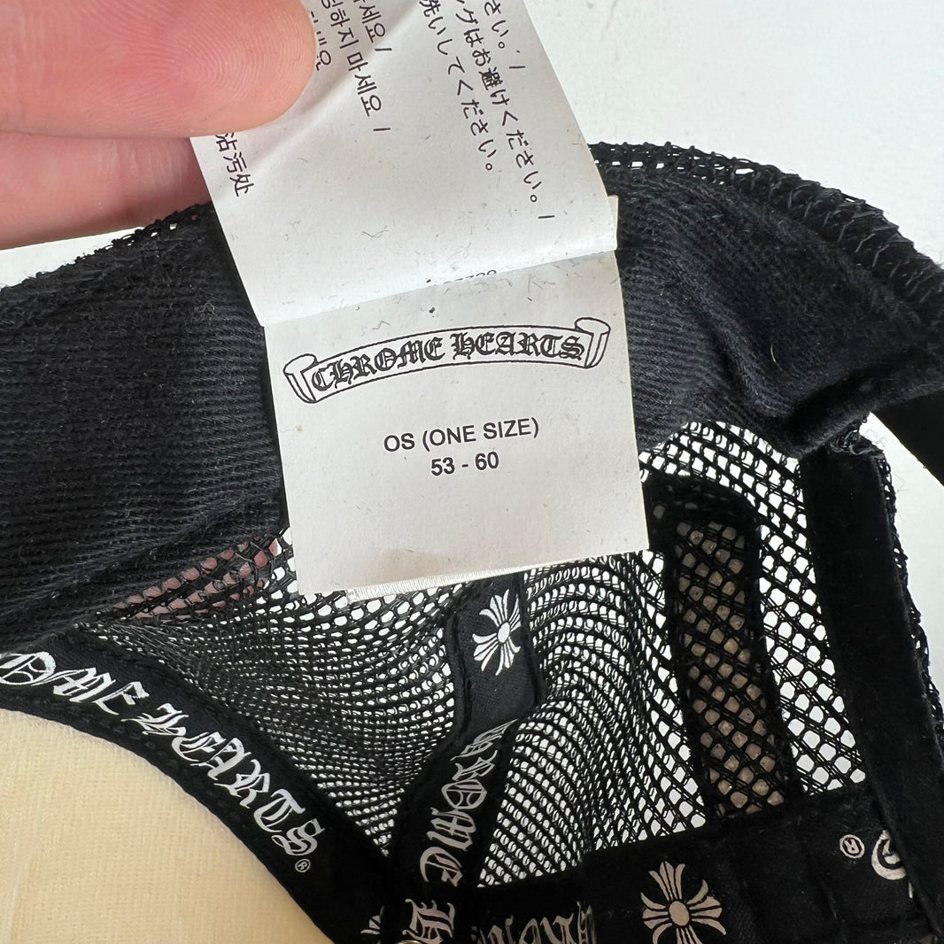 Chrome Hearts King Taco Black Trucker Hat