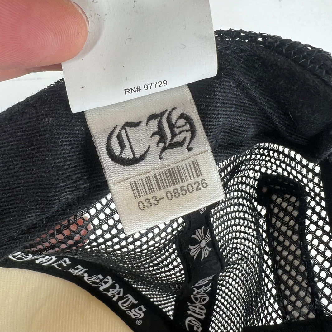 Chrome Hearts King Taco Black Trucker Hat