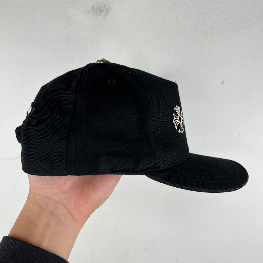 Chrome Hearts Embroidered Horseshoe Snapback Hat