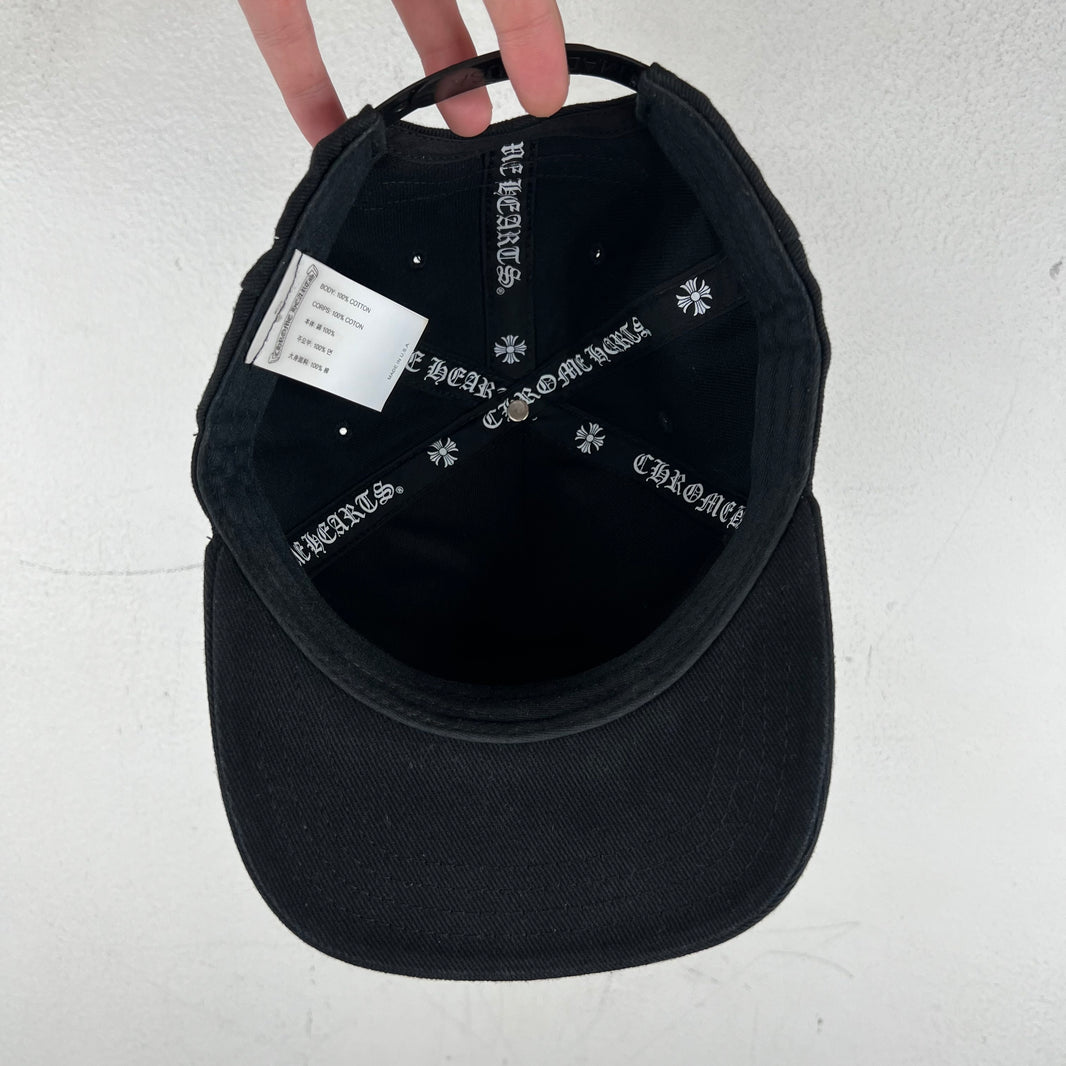 Chrome Hearts Embroidered Horseshoe Snapback Hat