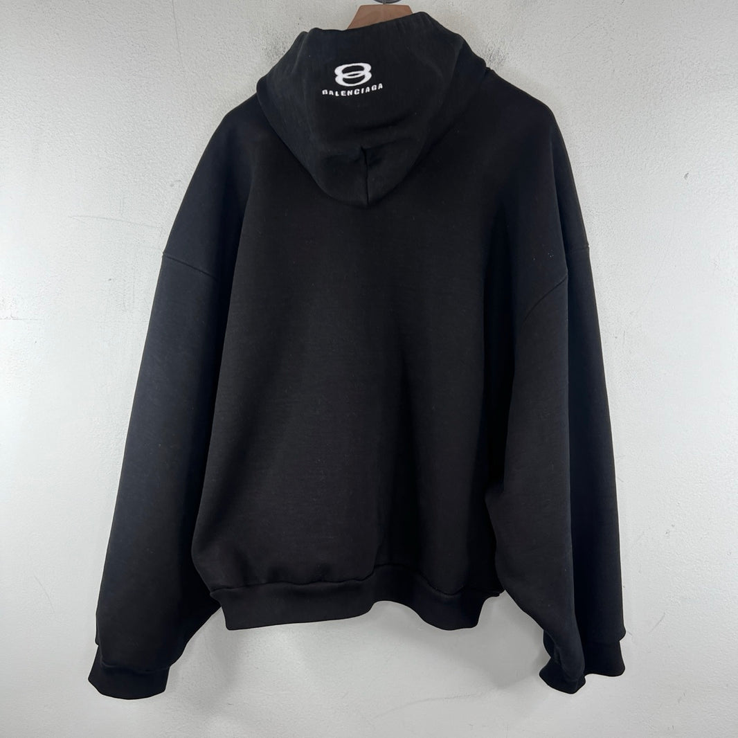 Balenciaga Unity Heavy Zip Hoodie