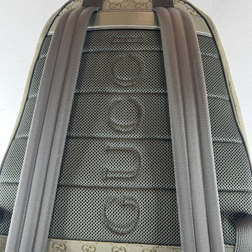 Gucci Canvas GG Monogram Backpack