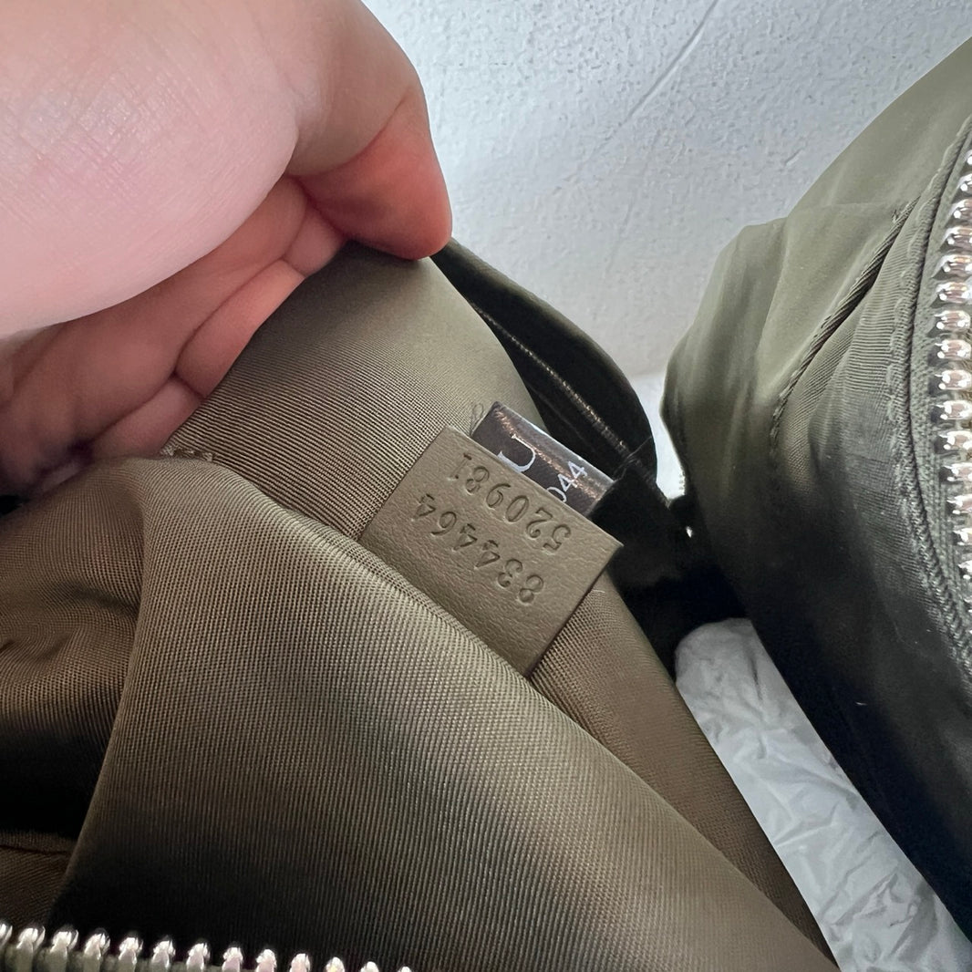 Gucci Canvas GG Monogram Backpack