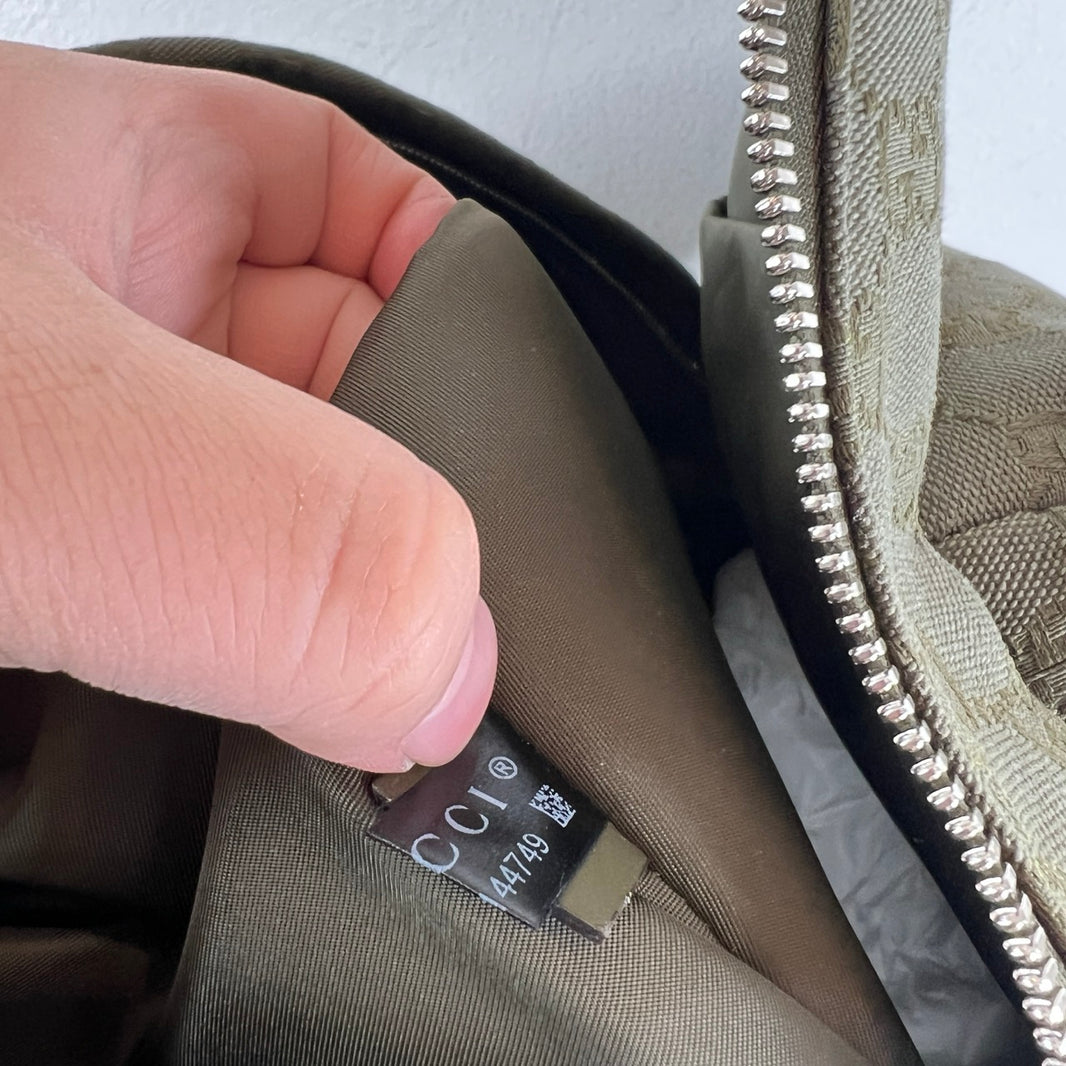 Gucci Canvas GG Monogram Backpack