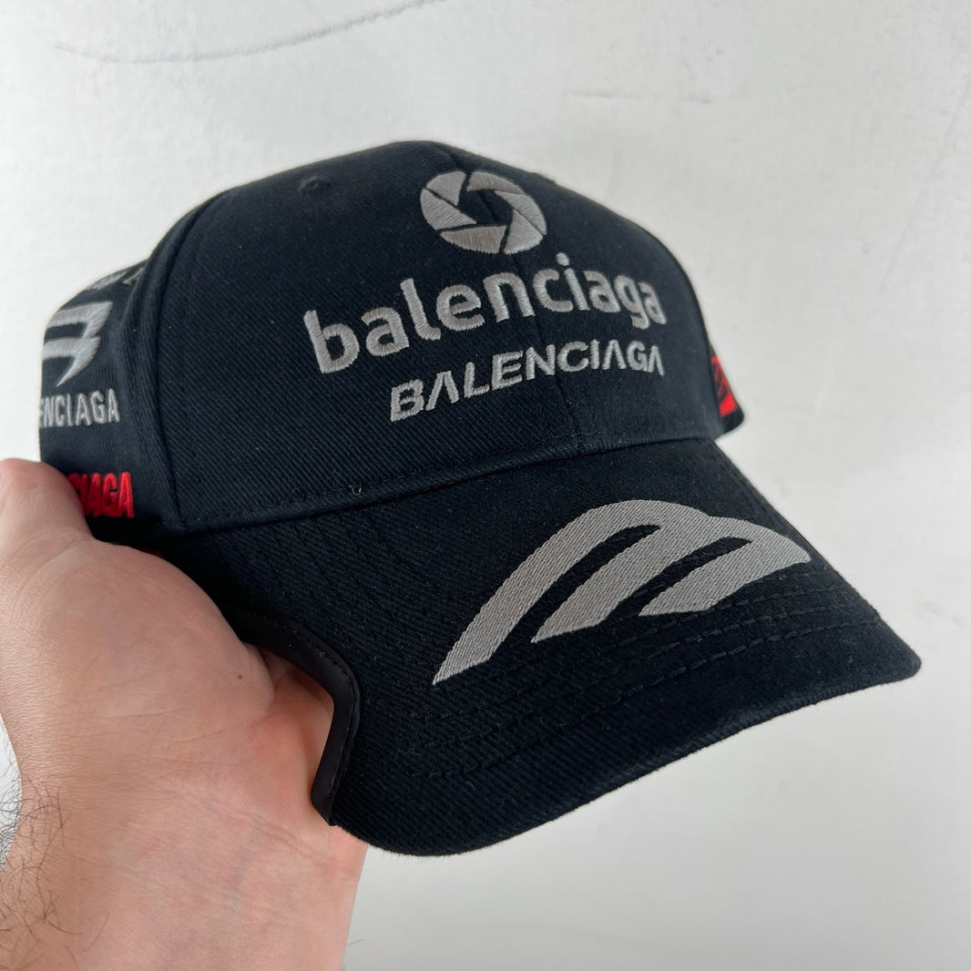 Balenciaga Racer Logo Hat
