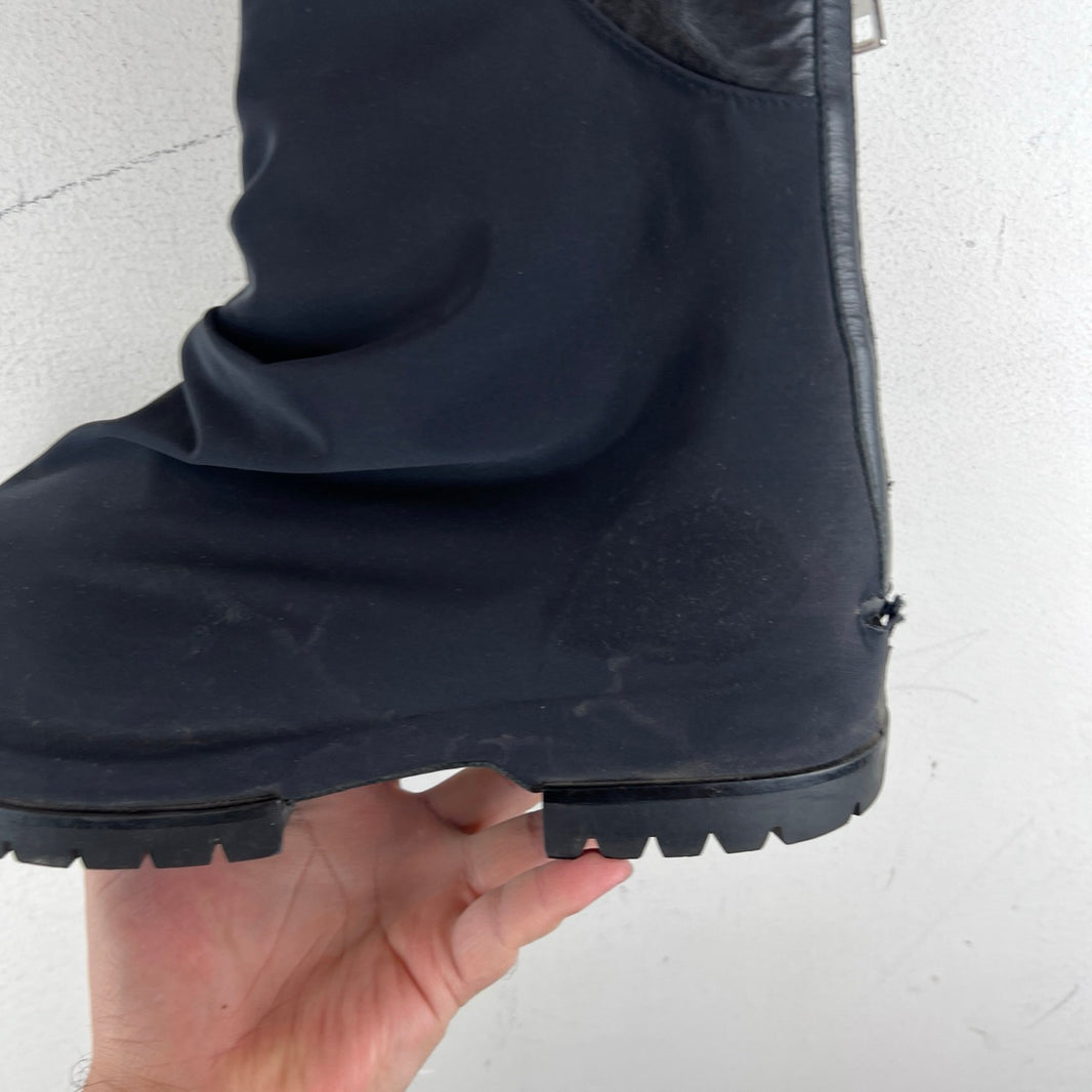 424 Lycra And Leather Marathon Boot