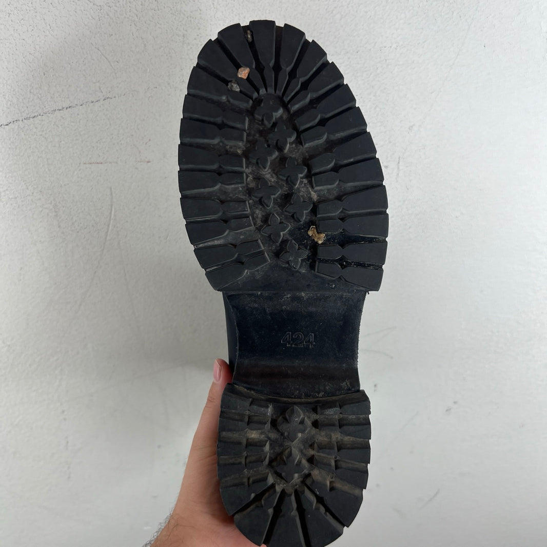 424 Lycra And Leather Marathon Boot