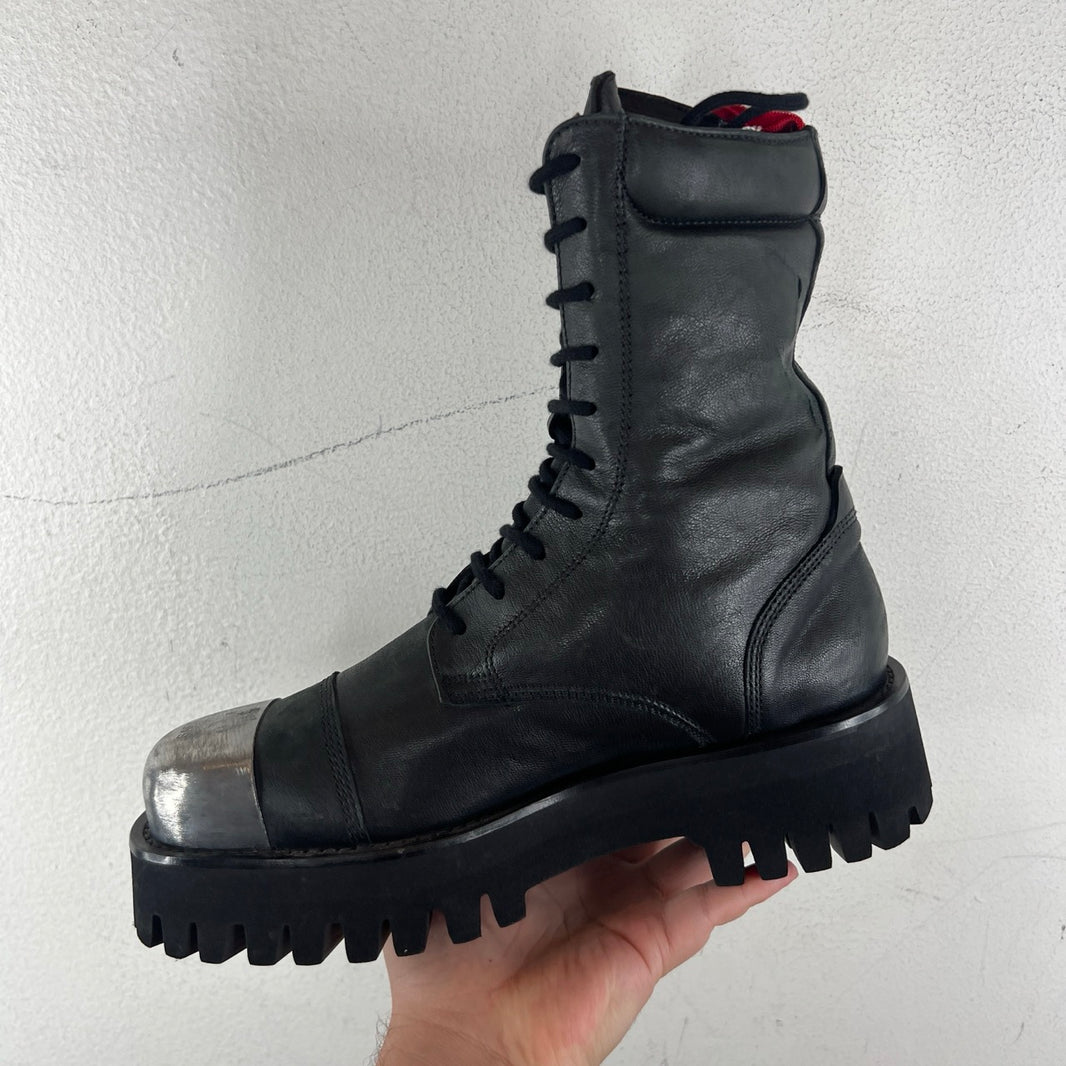 424 Leather Steel Toe Boots