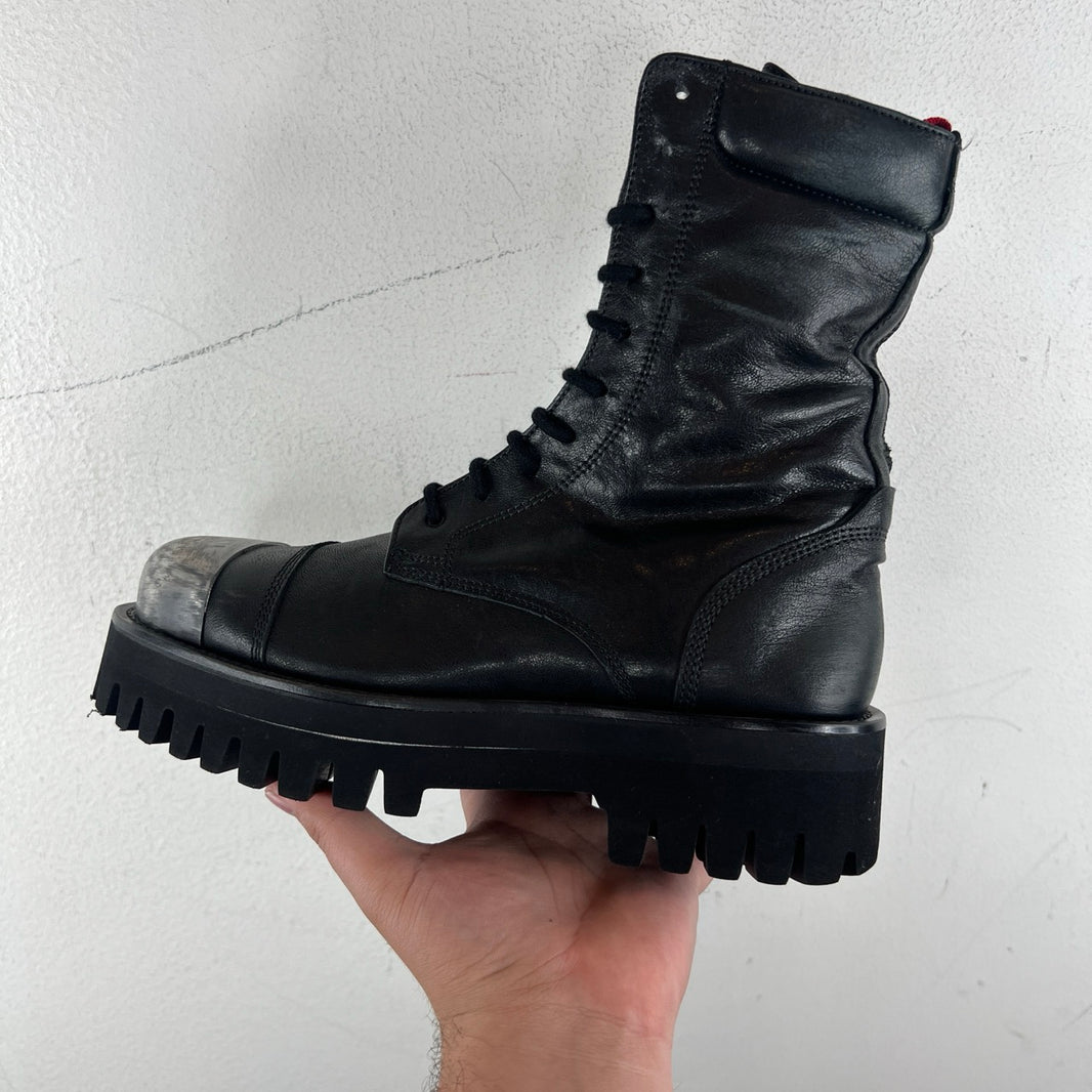 424 Leather Steel Toe Boots