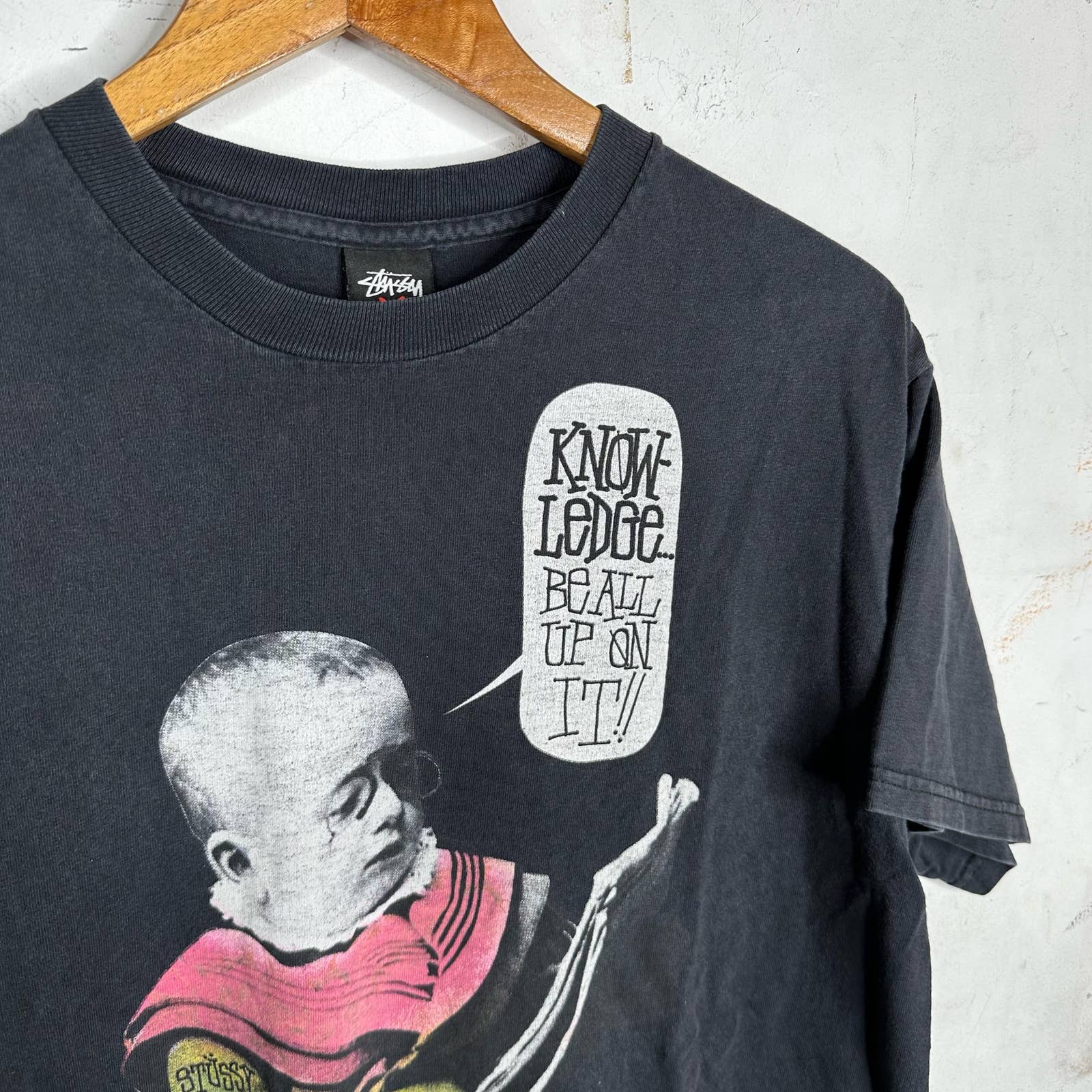 Vintage Stussy Knowledge T-Shirt