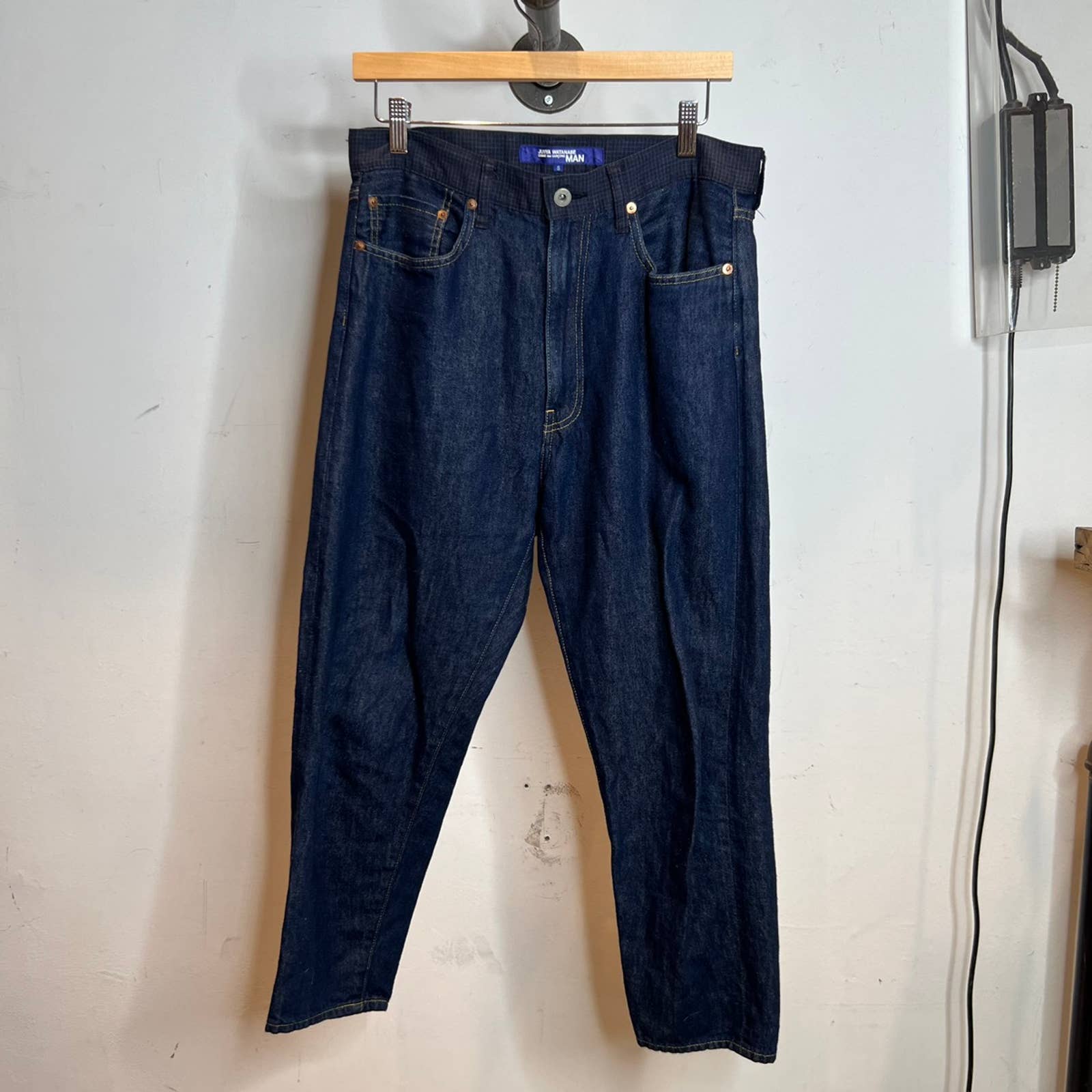 Junya Watanabe CDG Nylon Waistband Selvedge Denim Jeans