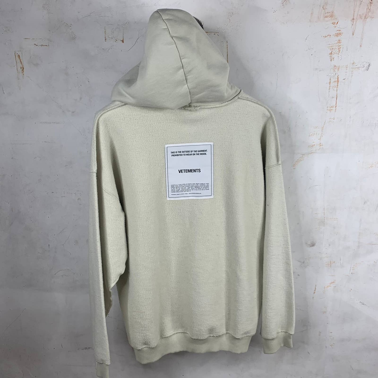 Vetements Inside-Out Hoodie – www.Lukes.store