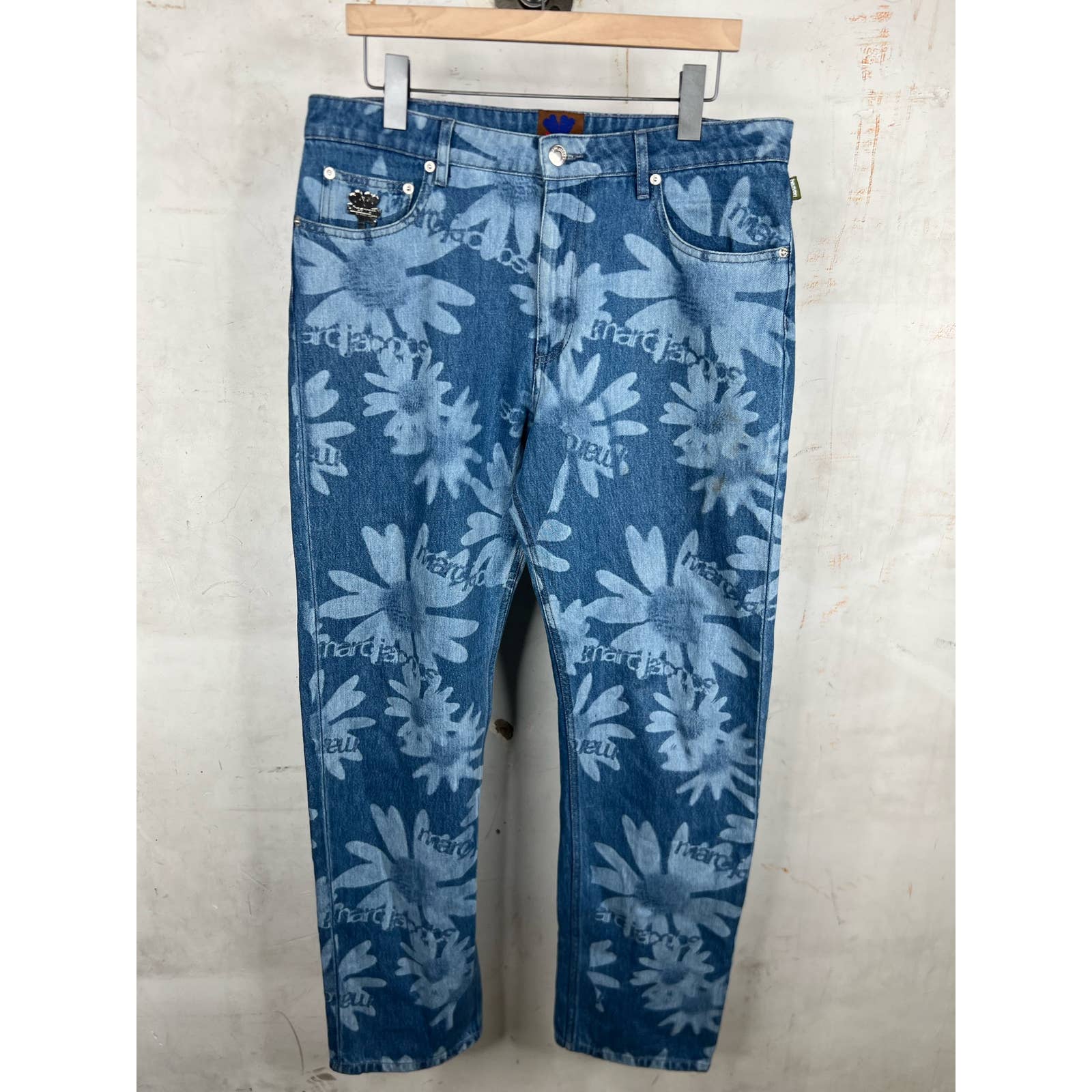Heaven by Marc Jacobs Lasered Floral Jeans