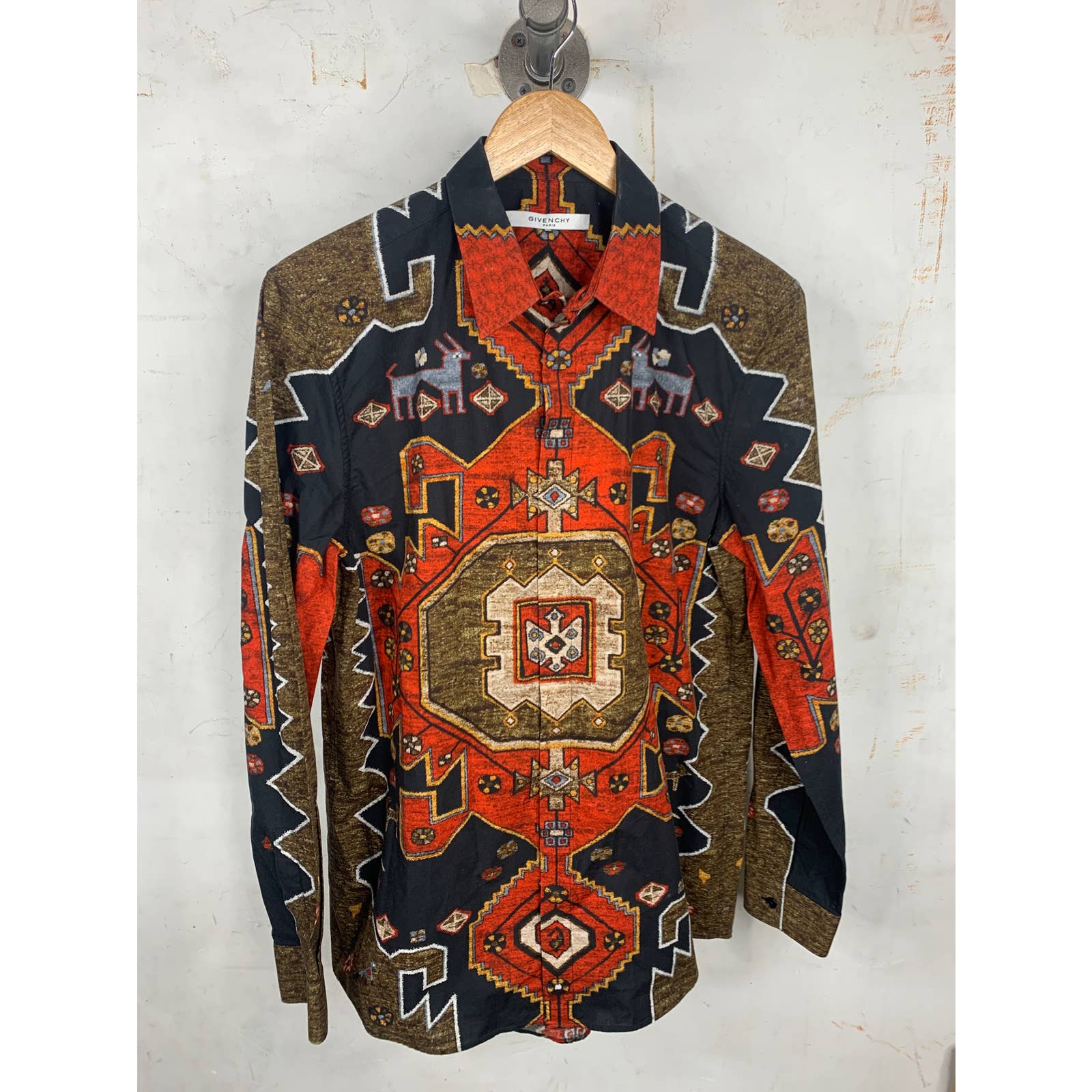 Givenchy Tapestry Button Up