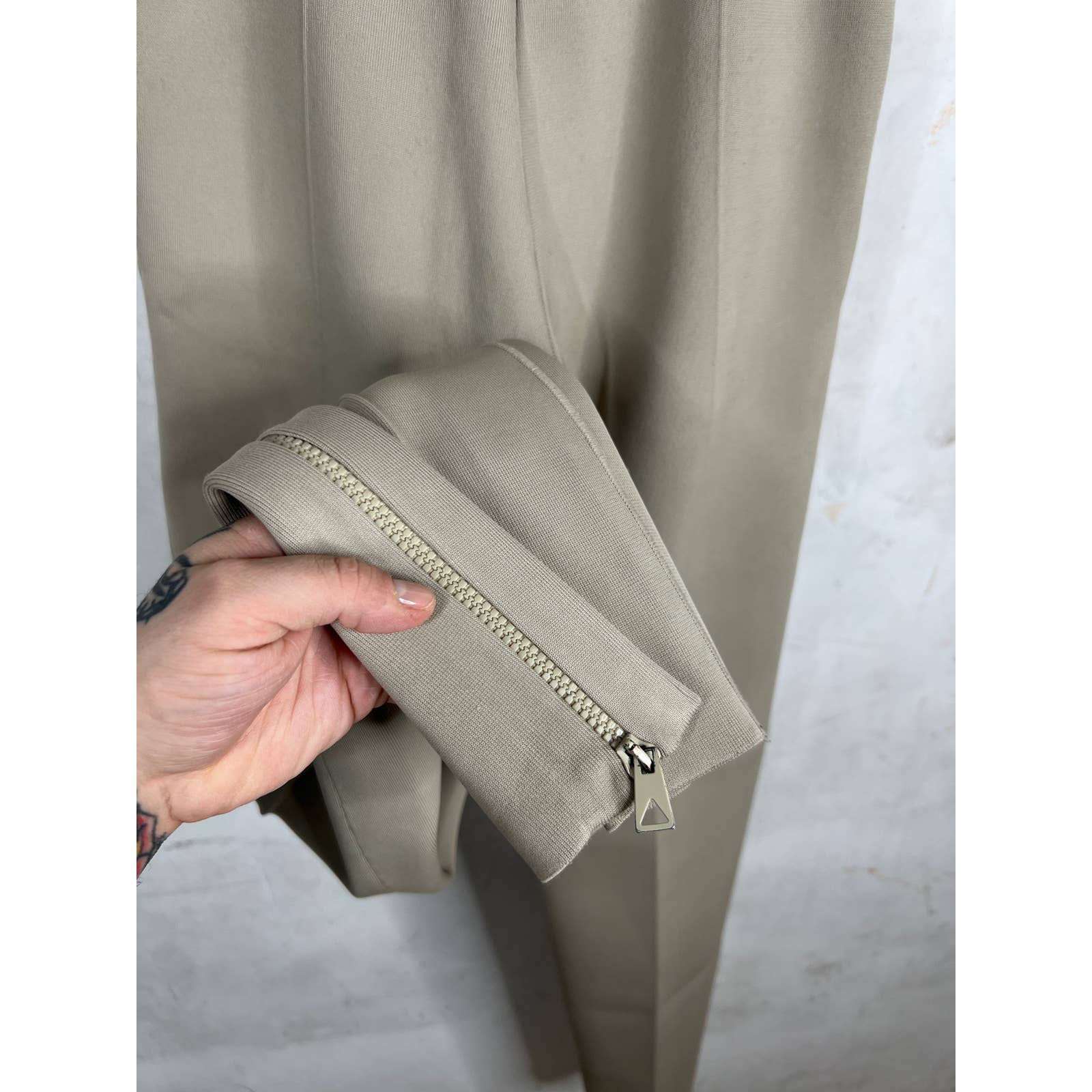 Bottega Veneta F20 Track Pants Tan