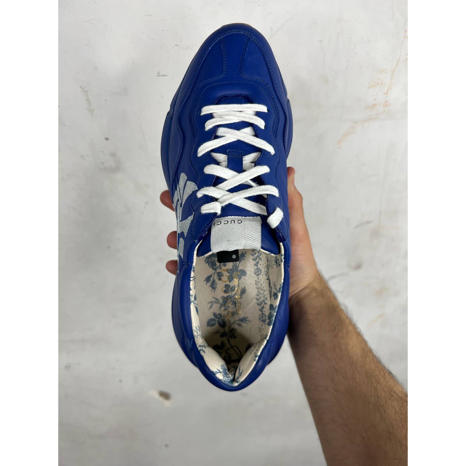 Gucci Yankees Rhyton Sneakers