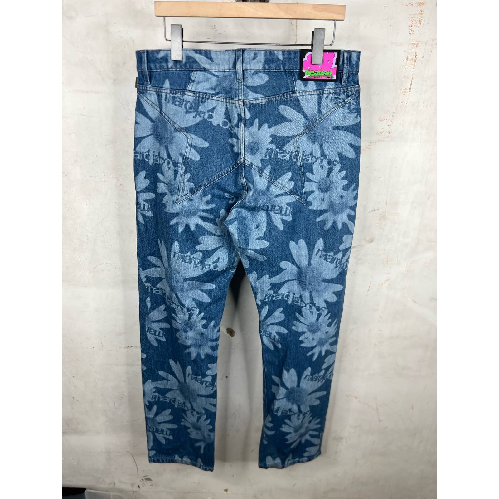 Heaven by Marc Jacobs Lasered Floral Jeans